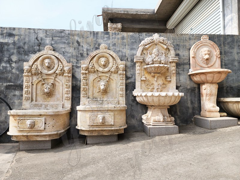 Large Beauty Marble Wall Fountain Garden DecorYouFine