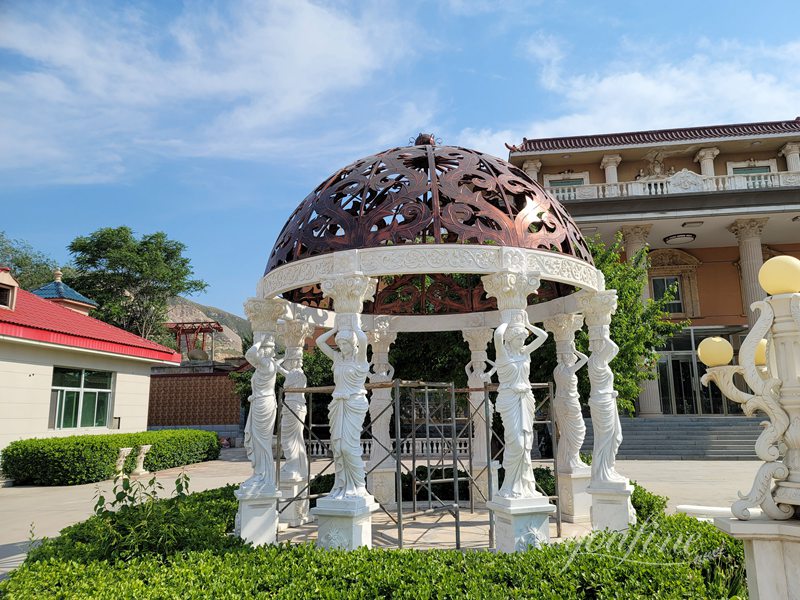 marble gazebo outdoor