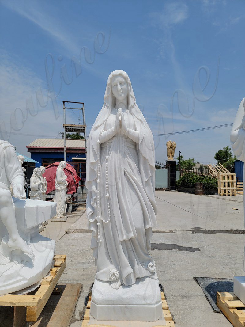 marble religious statue for church