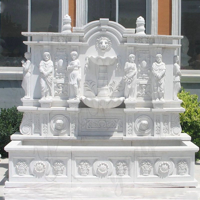 marble wall fountain