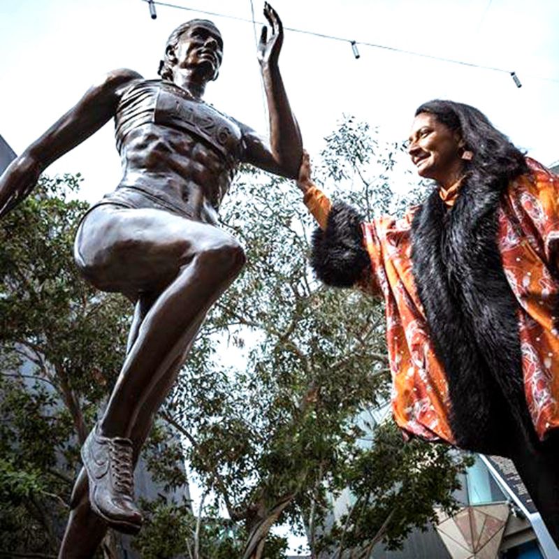 sport woman Sculpture