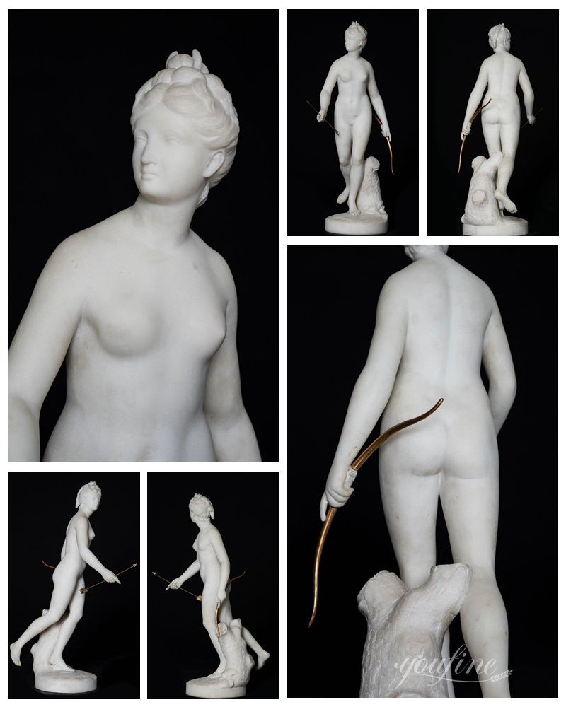 statue of diana the huntress