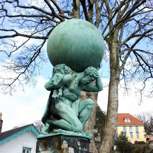 Atlas bronze statue for sale