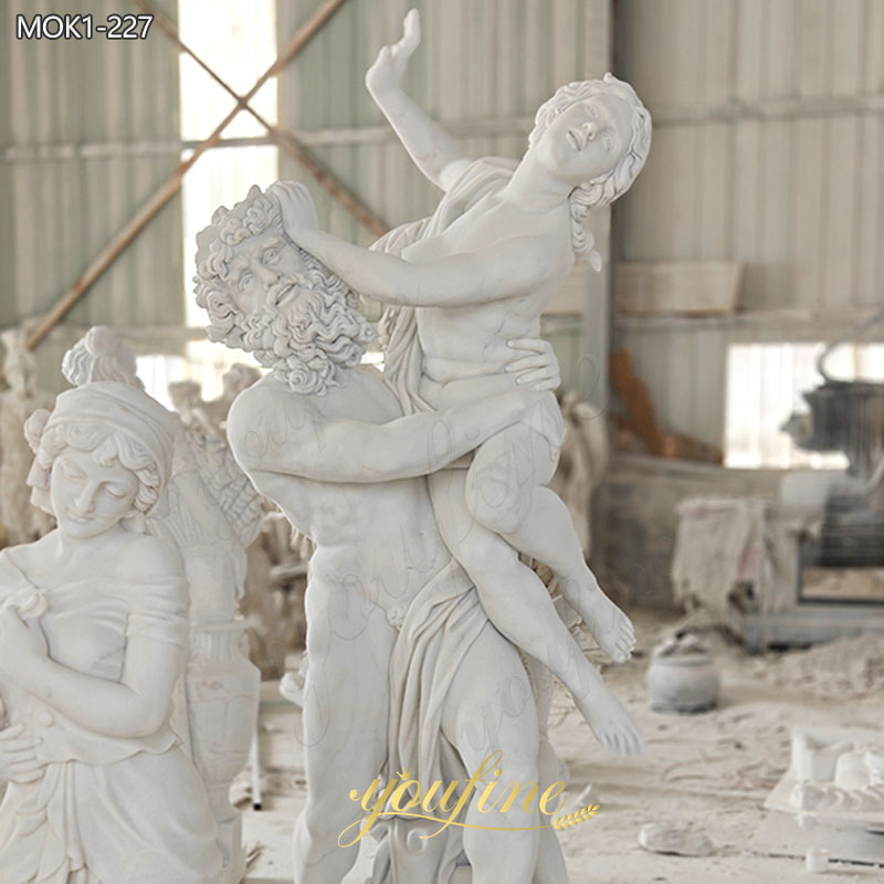 Bernini's The Rape of Proserpina sculpture