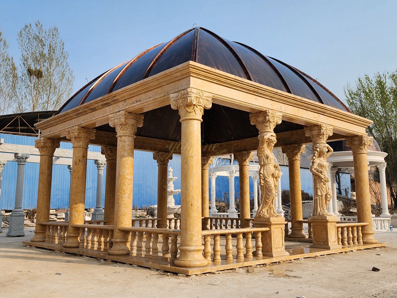 Large marble gazebo