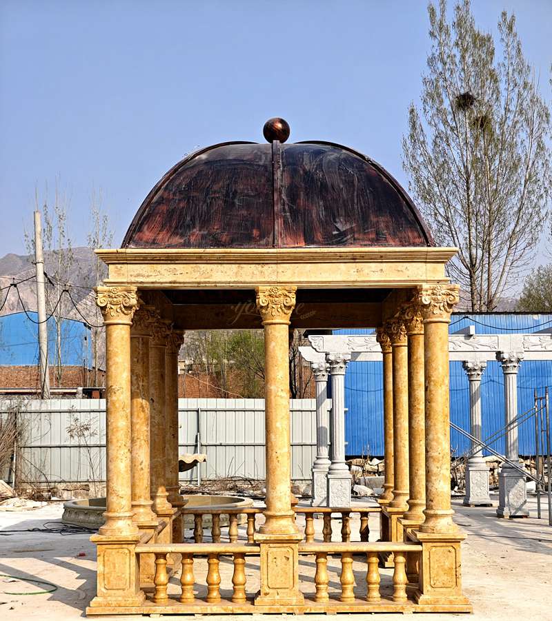 Large marble gazebo