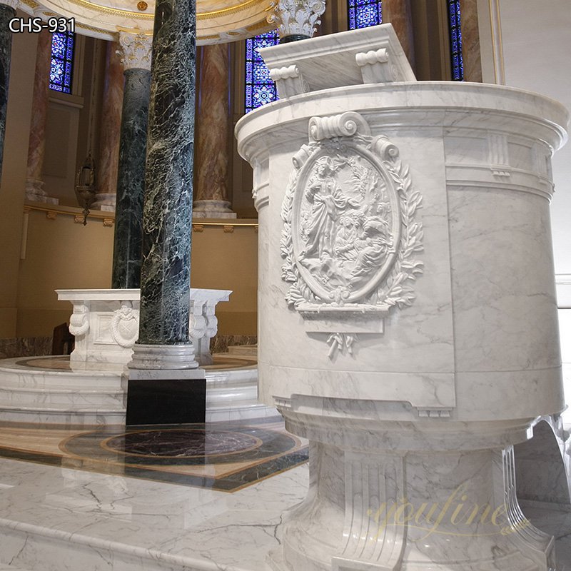 What Is the Difference Between a Marble Ambo and Pulpit?