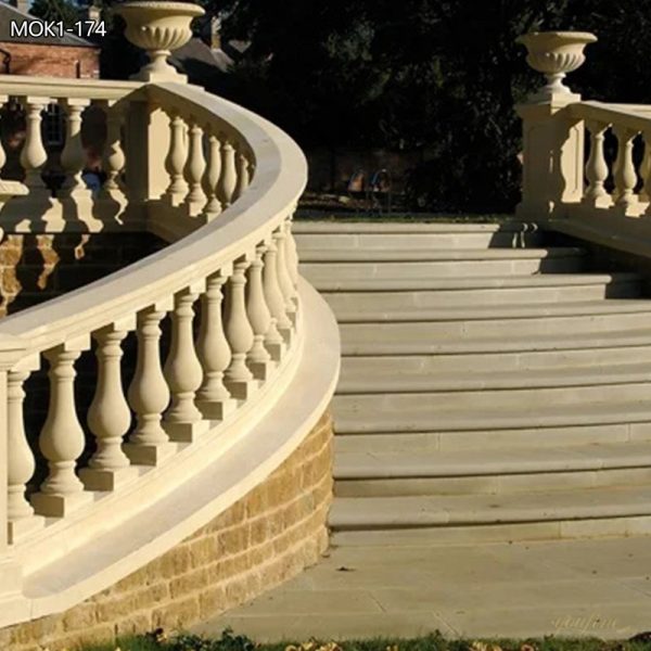 Wholesale Beige Marble Balusters from Manufacturer MOK1-174