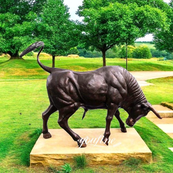 bronze bull statue for sale