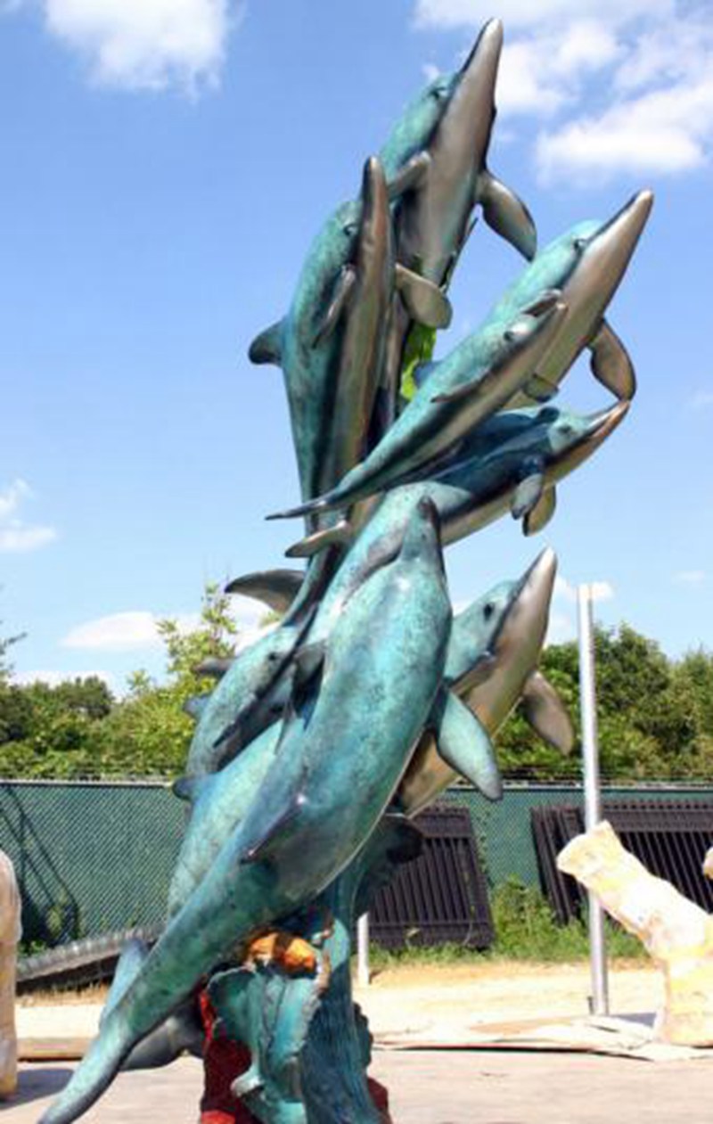 dolphin fountain statue for sale
