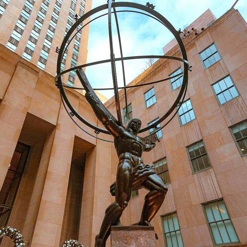 rockefeller center statue atlas