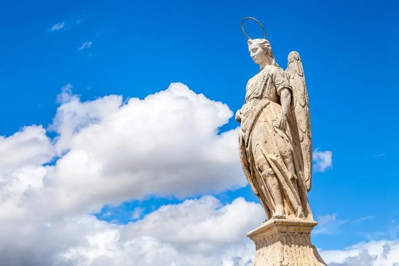 Archangel-Raphael-Statue-Front