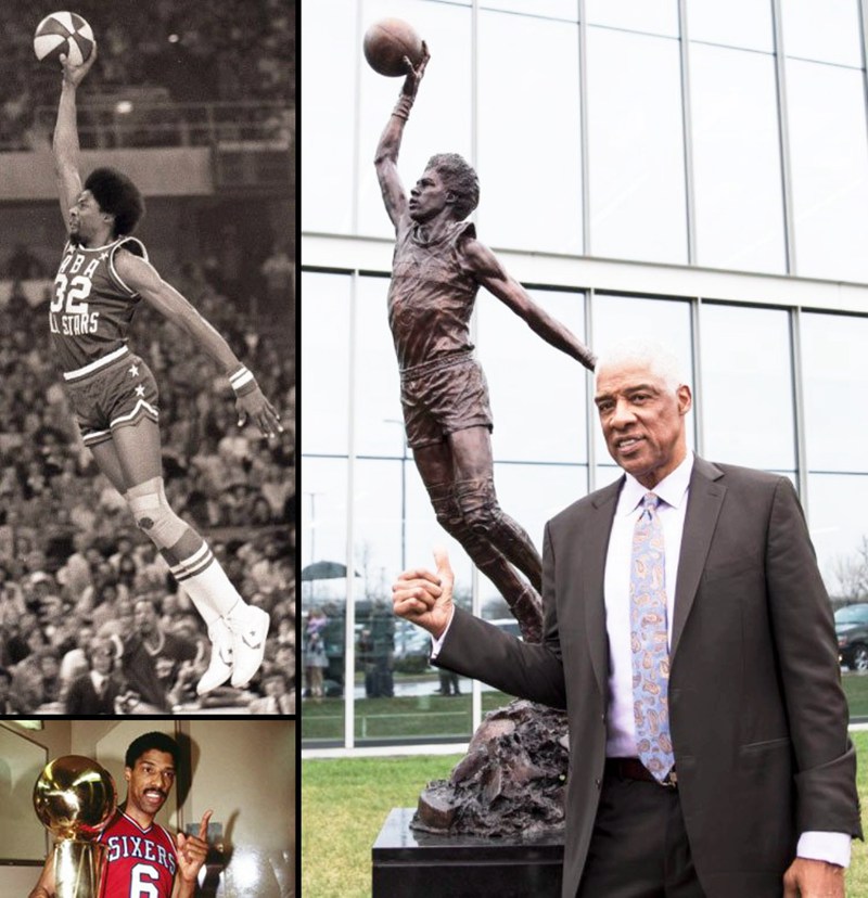 Dr. J Statue