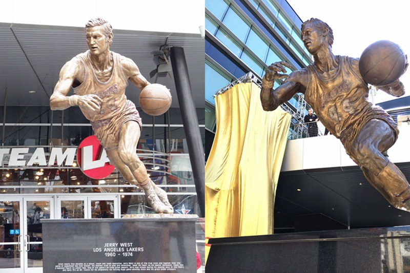 Jerry West Statue (Los Angeles, USA)