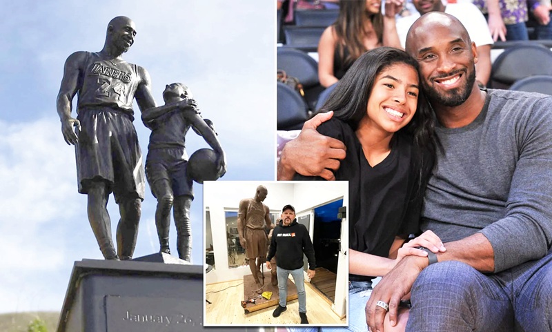Kobe-And-Gigi-Bryant-Statue