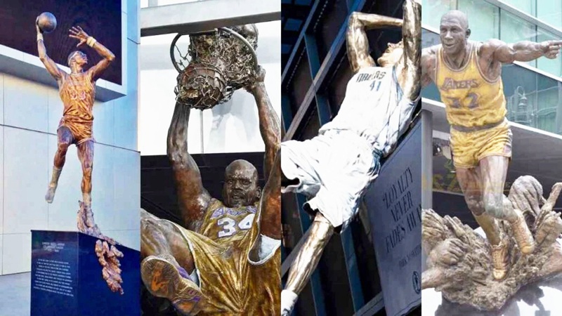 NBA Statues
