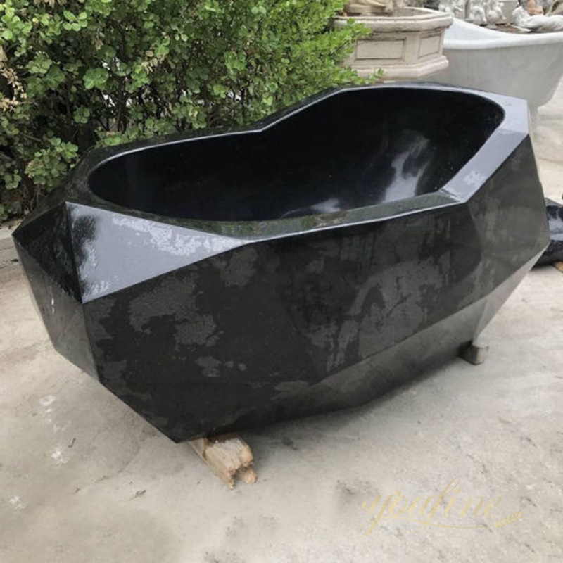 black marble tub