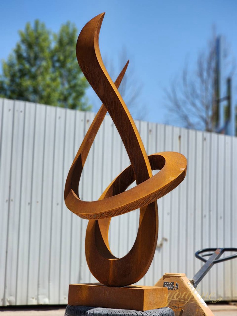 corten steel growth sculpture (1)