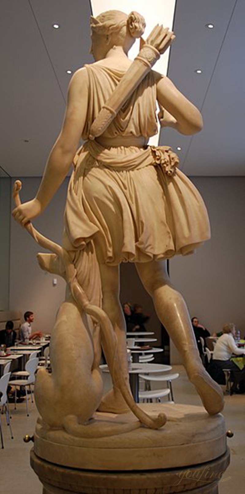 diana the huntress sculpture