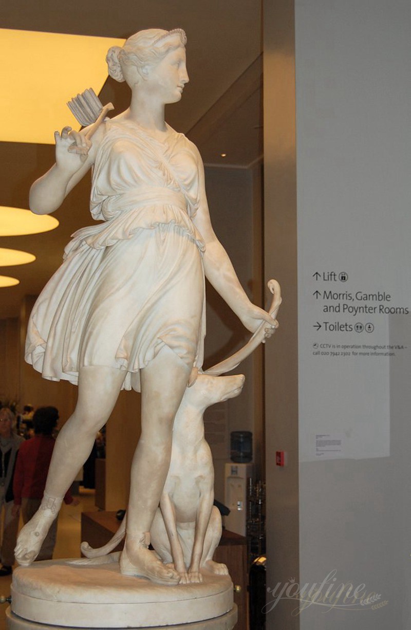 diana the huntress sculpture