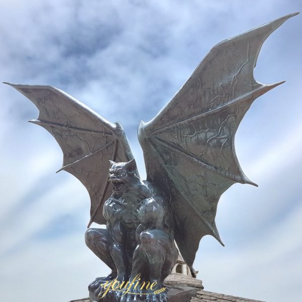 large outdoor gargoyle statues