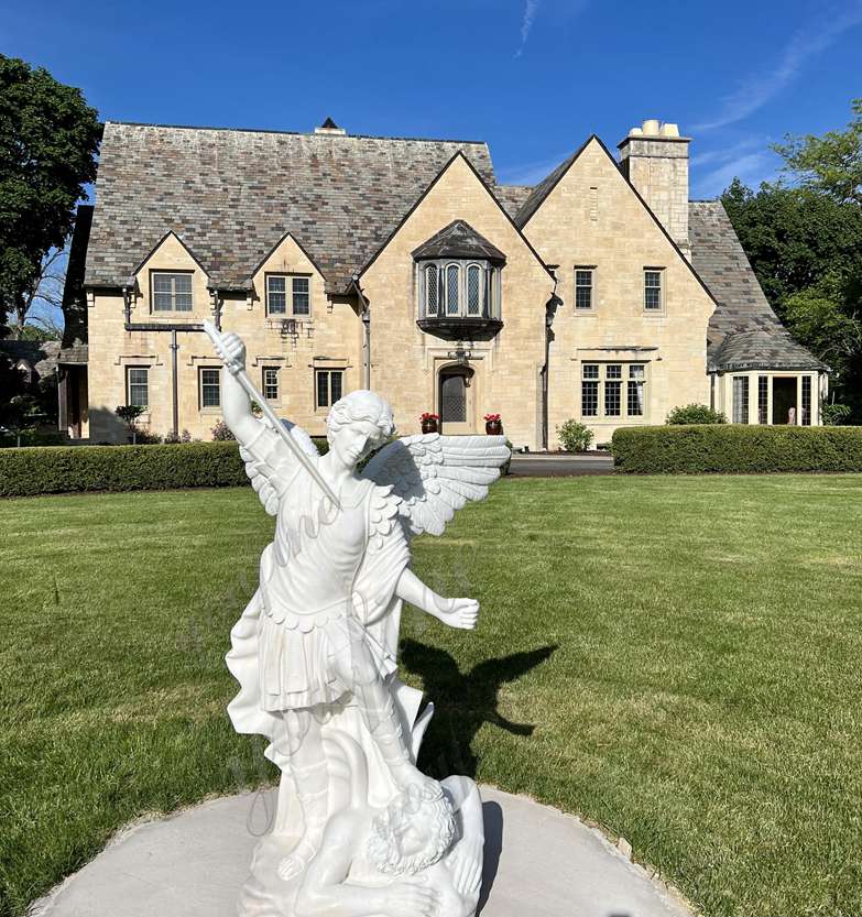 marble Archangel Michael sculpture.jpg