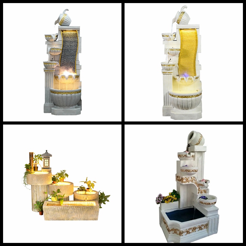 marble Gardenfall Floor Water Fountains