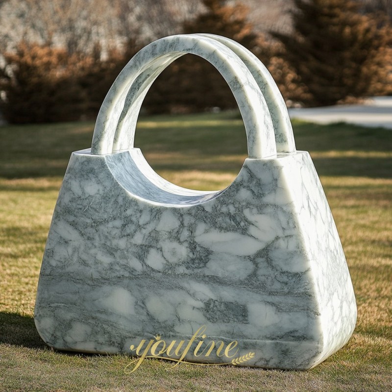 marble bag sculpture 21