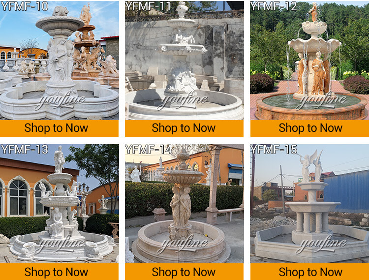marble statue fountain