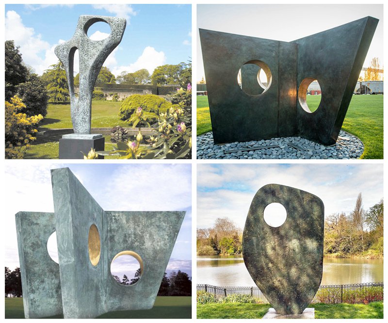 Barbara Hepworth bronze art