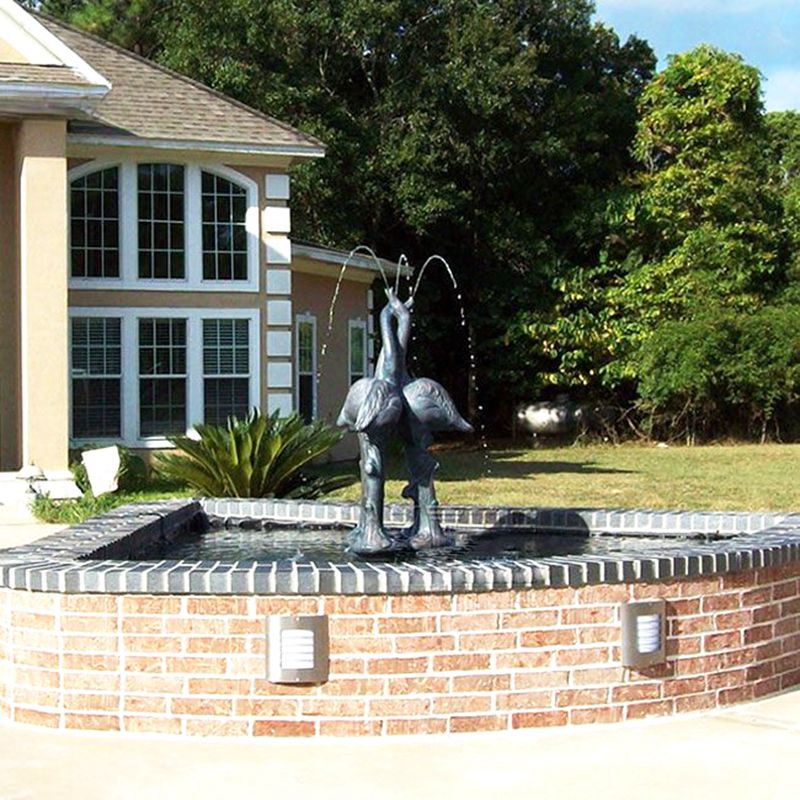 Bird-inspired water fountains