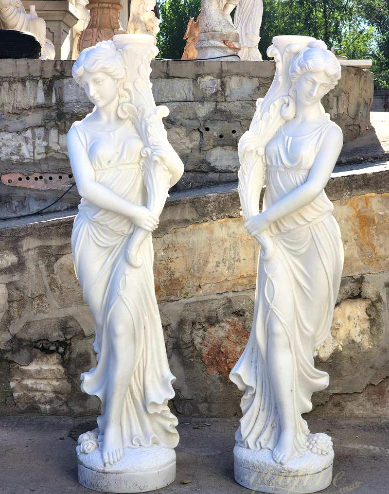 Female Sculptures for Front Entrance 