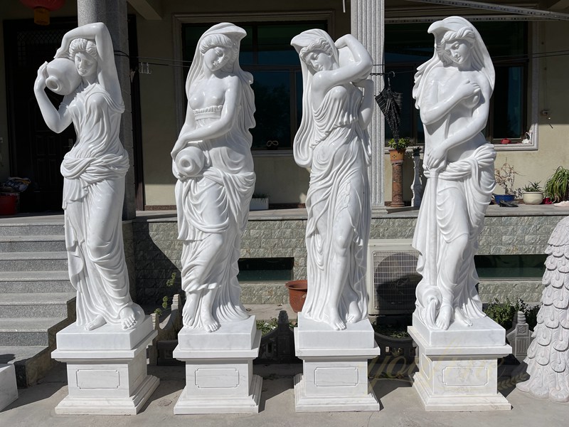 Female Sculptures for Front Entrance 