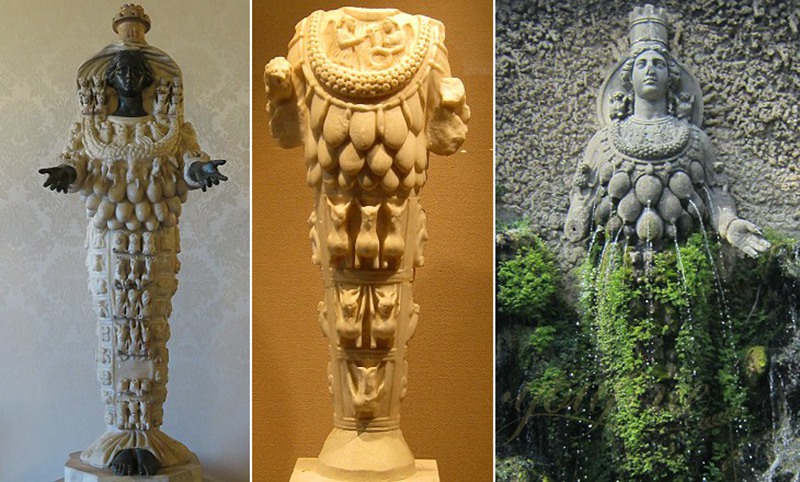 Goddess Marble Artemis of Ephesus Statue for Sale