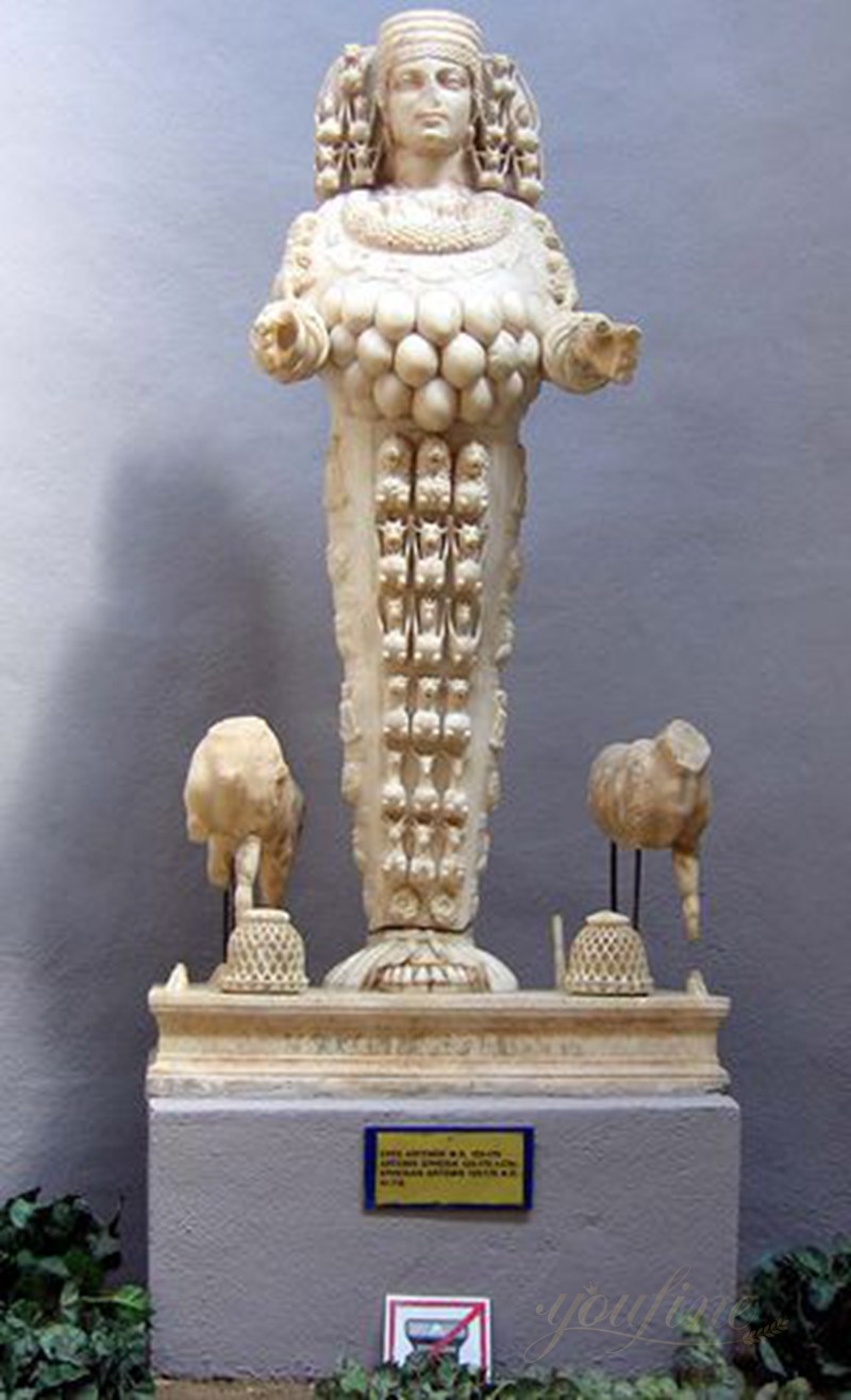 Goddess Marble Artemis of Ephesus Statue for Sale