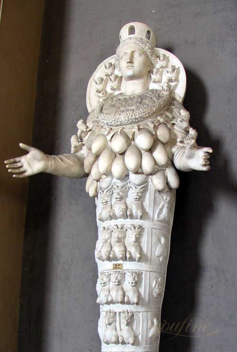 Goddess Marble Artemis of Ephesus Statue for Sale