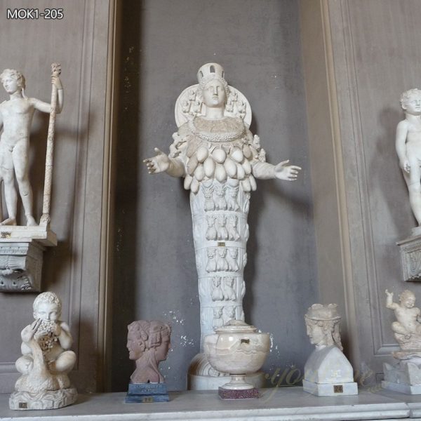 Goddess Marble Artemis of Ephesus Statue for Sale