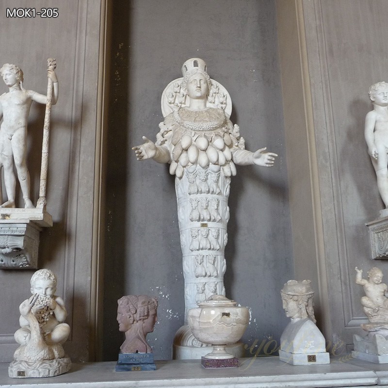 Goddess Marble Artemis of Ephesus Statue for Sale