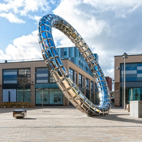 Large metal sculpture
