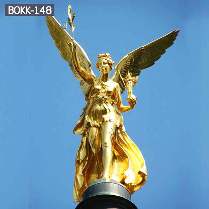 Life-Size-Bronze-Angel-Garden-Statues-Home-Depot-for-Sale-BOKK-148