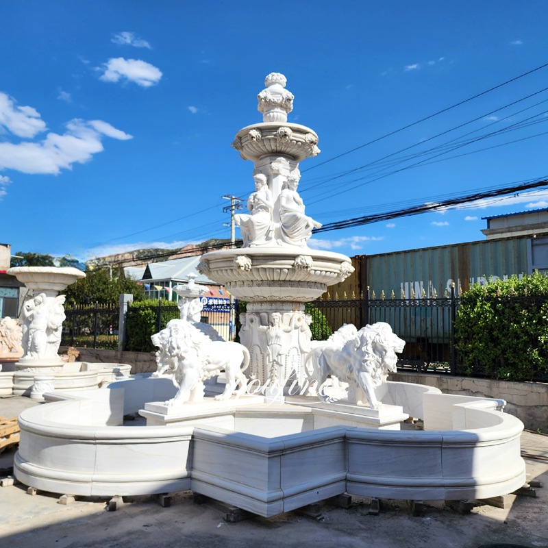 Lion Fountain Outdoor garden decoration