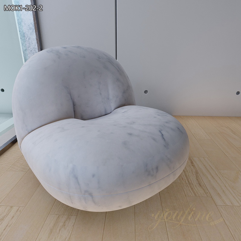 Modern Art Marble Sofa Sculpture for Sale