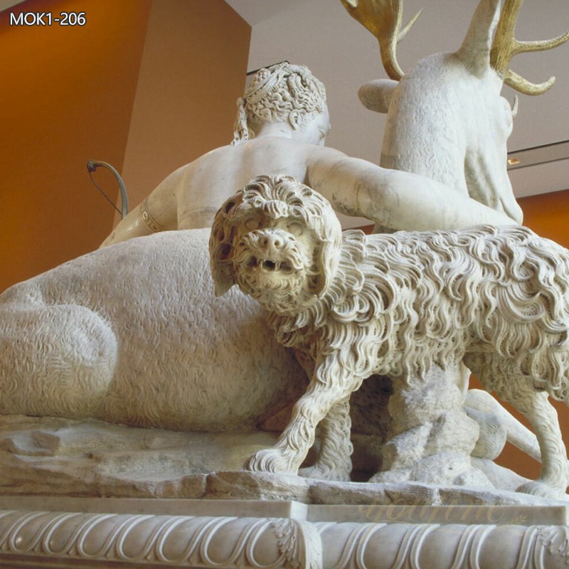 Natural Marble Fountain of Diana Sculpture for Sale MOK1-206