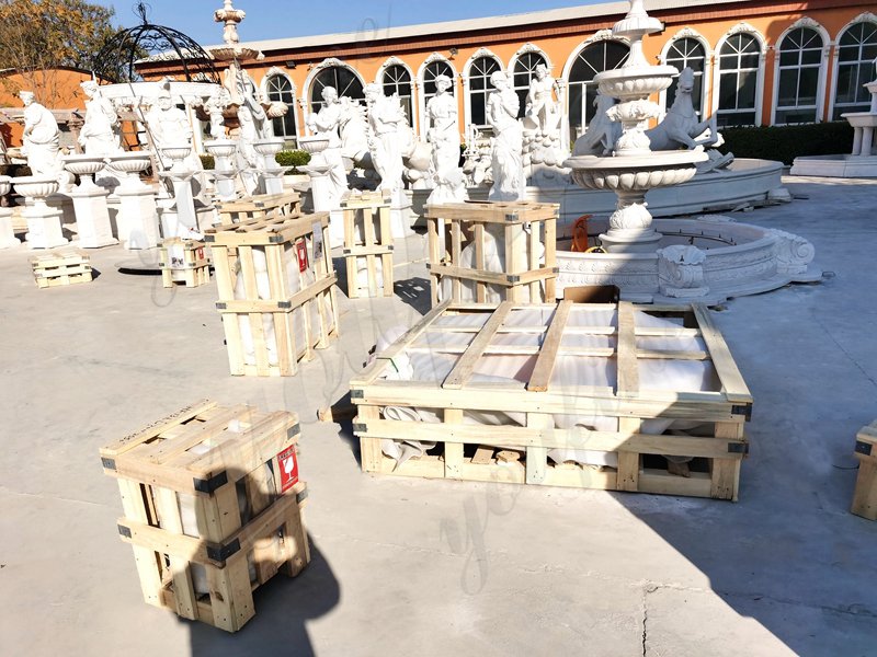 Packaging of Marble Statue