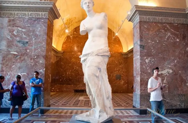 Venus de Milo marble sculpture 