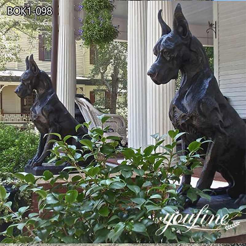 Welcome Dog Statues (