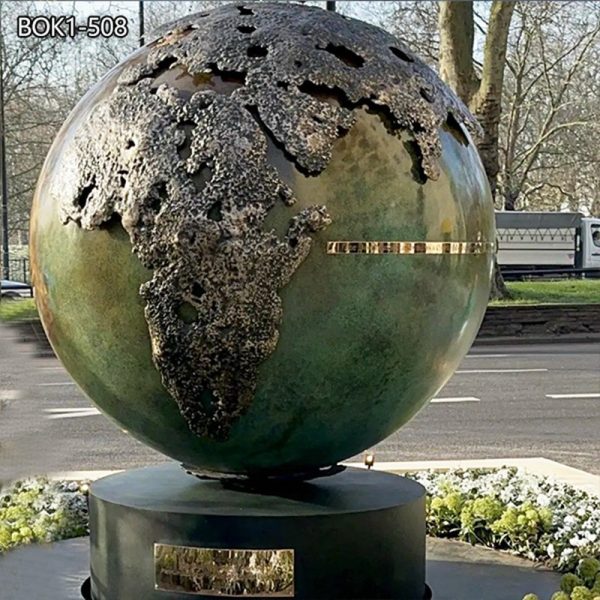 globe garden sculpture