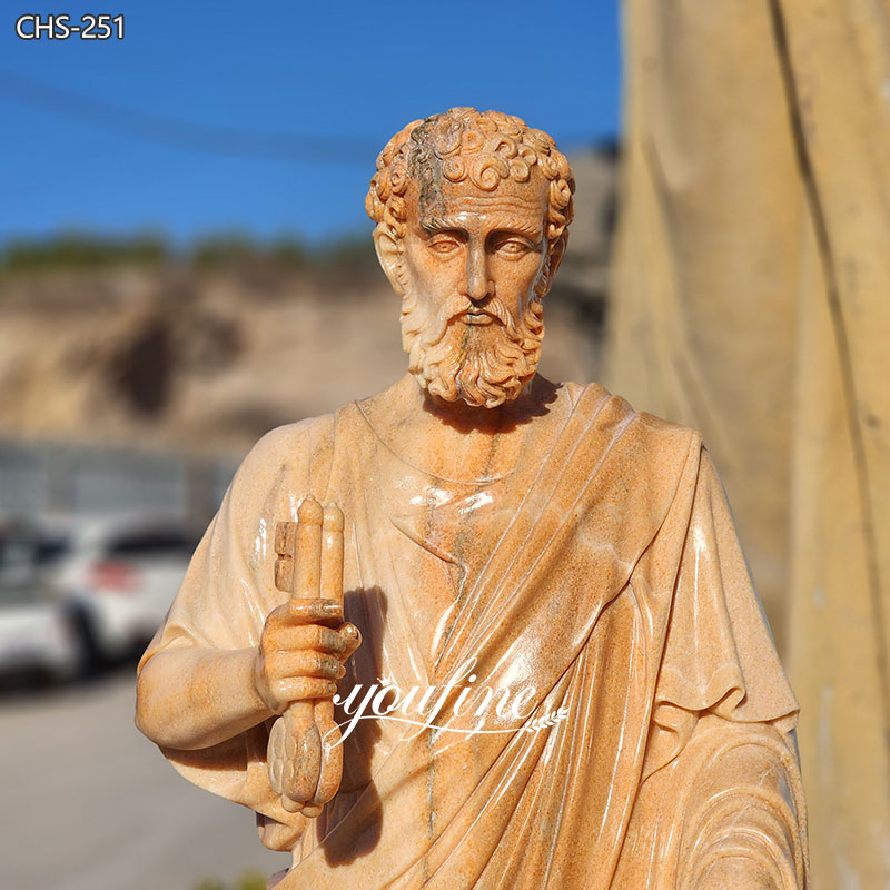 life size saint Peter marble statue for sale