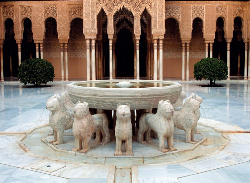 Alhambra's Fountain of Lions