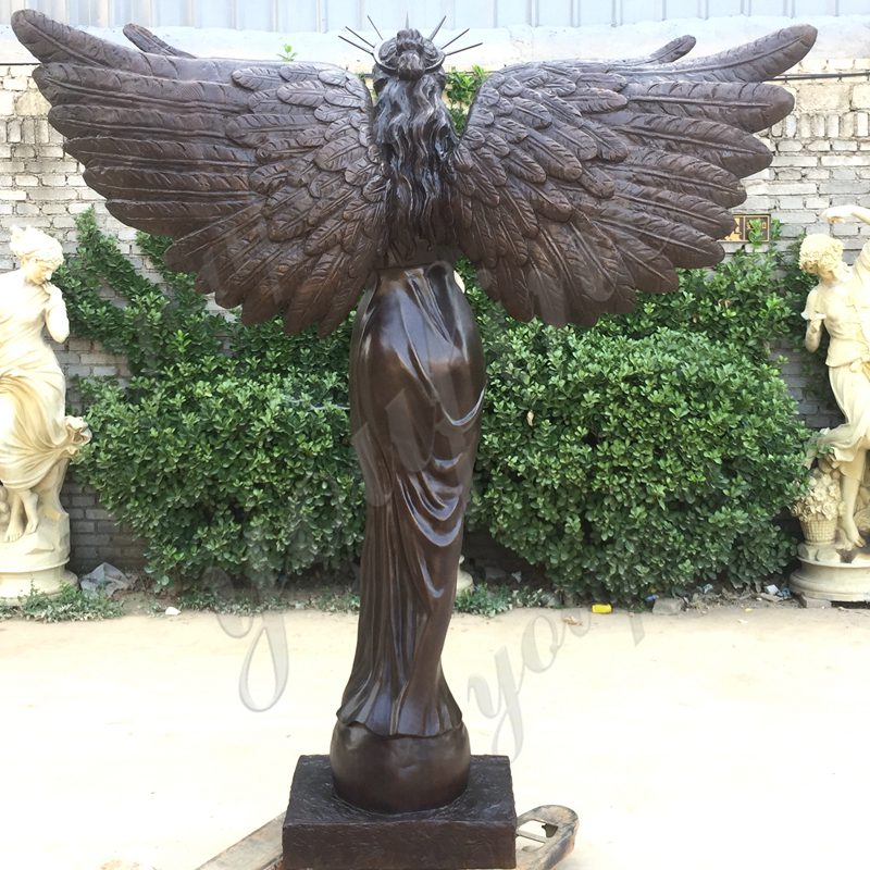 Angel statue bronze for drcor